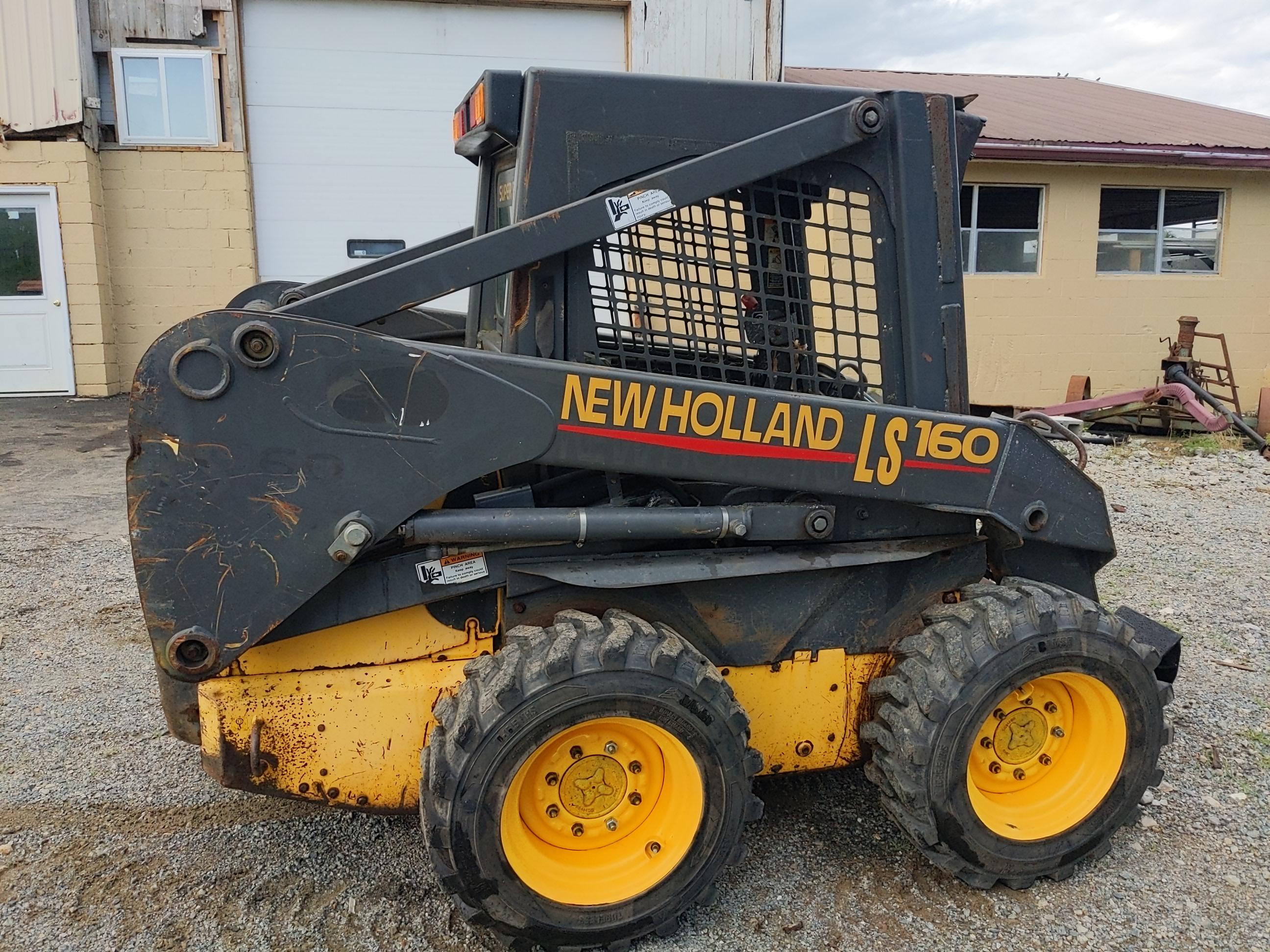 New Holland LS 160 skid loader