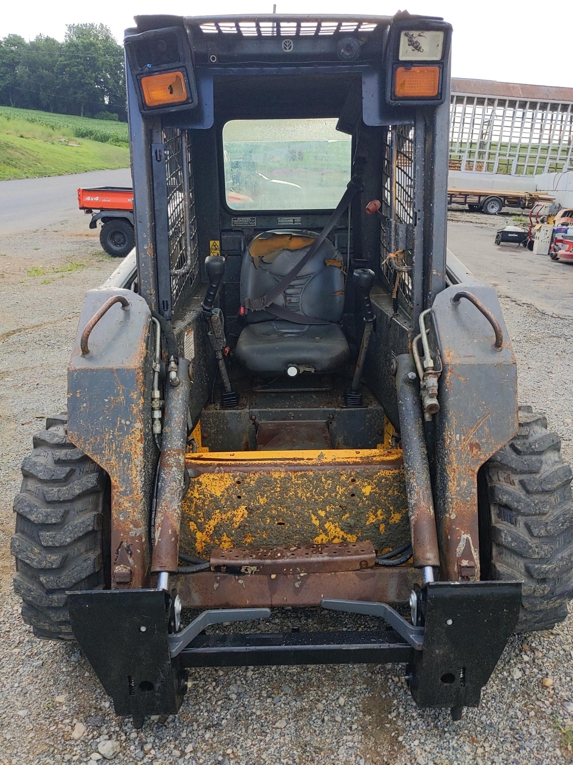 New Holland LS 160 skid loader