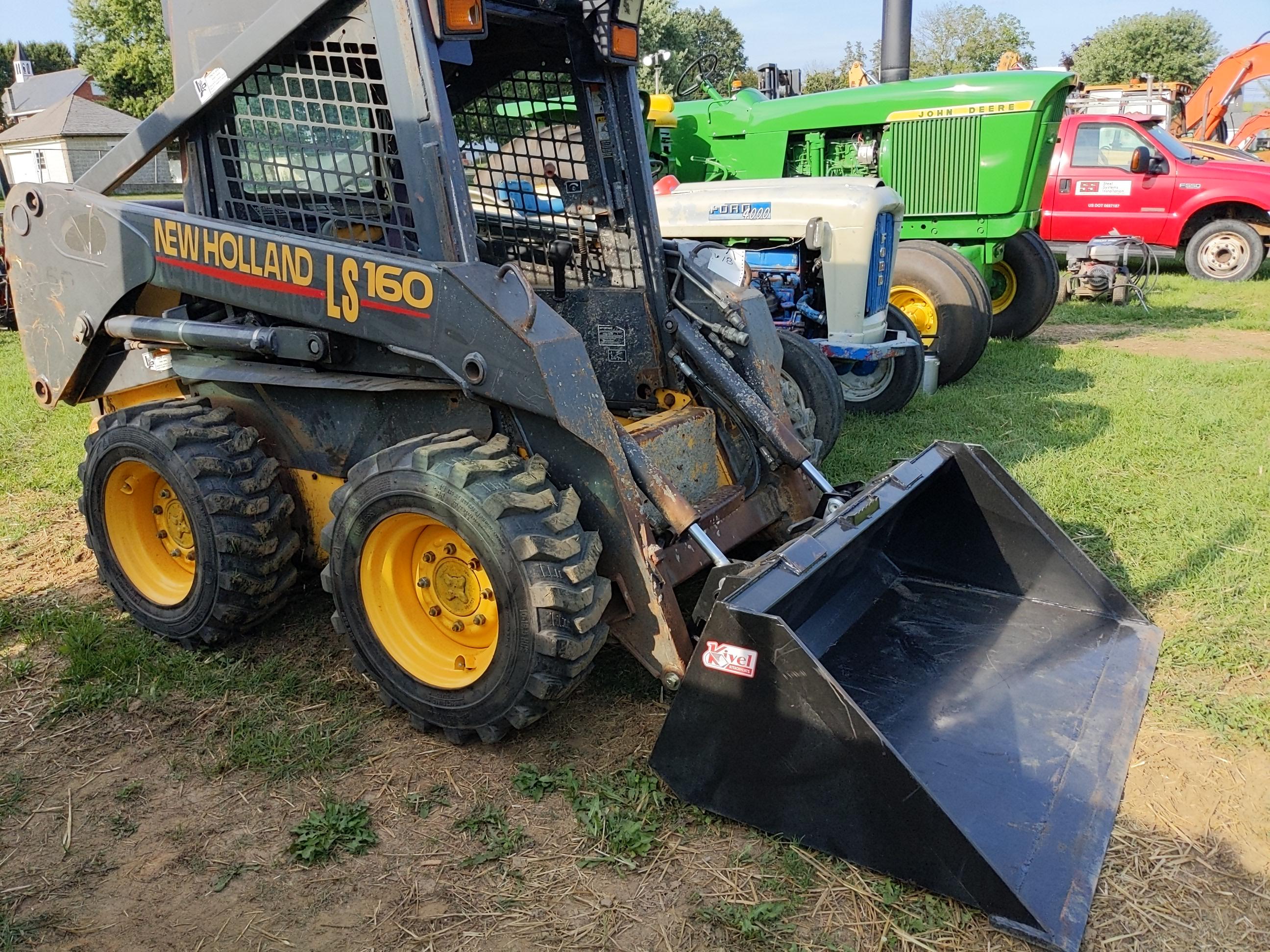New Holland LS 160 skid loader