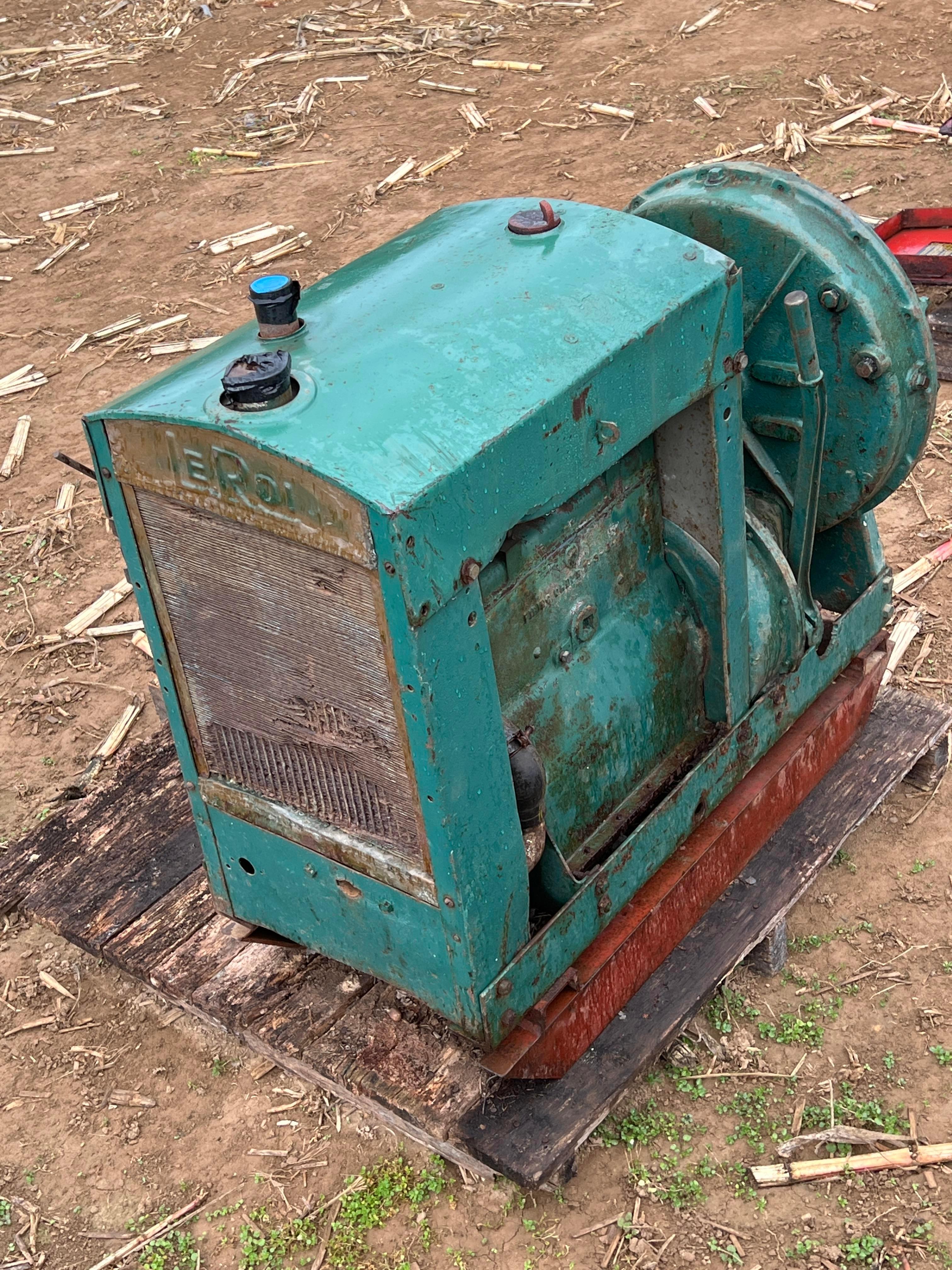 Leroi 4 cylinder power unit