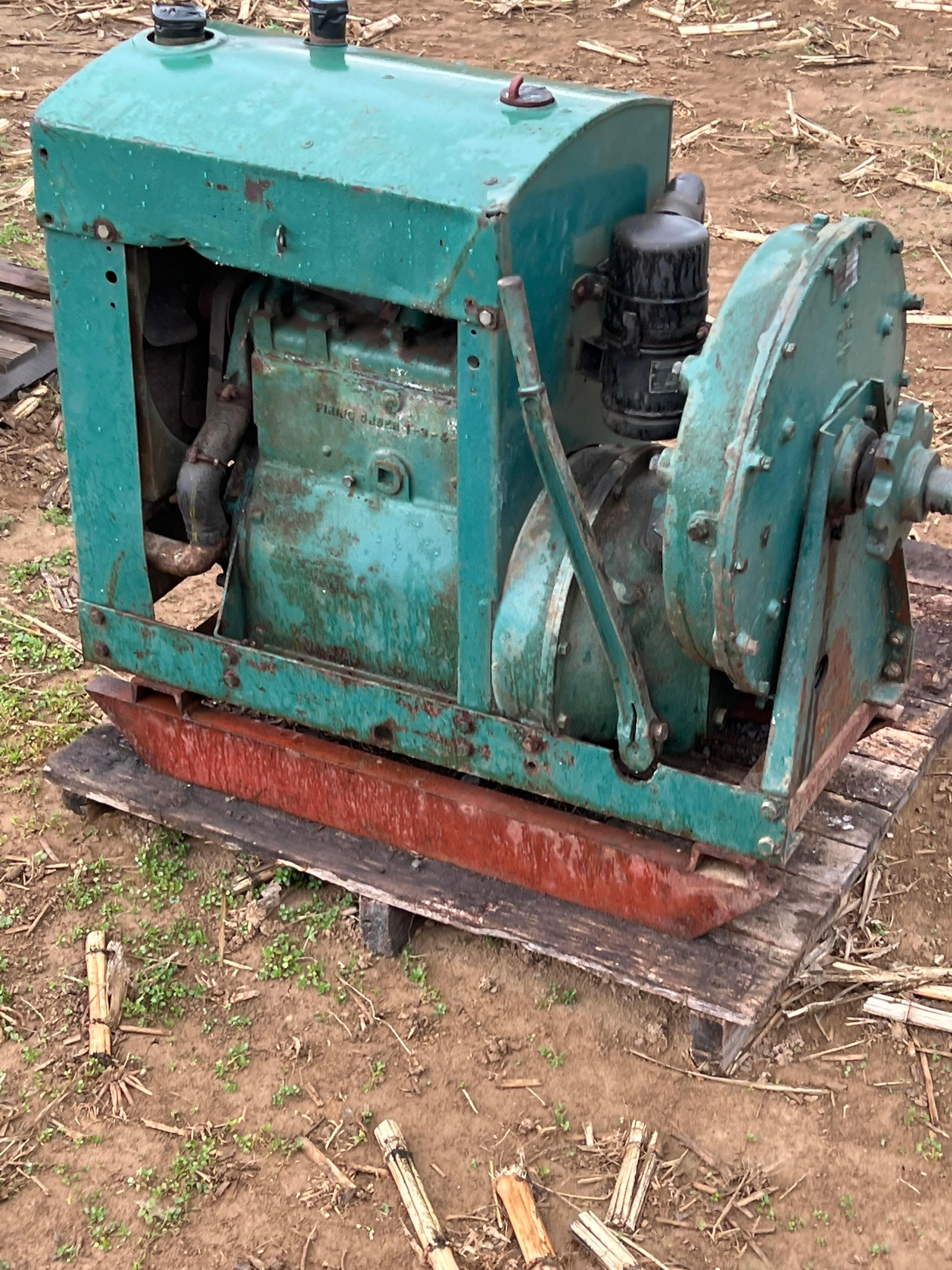 Leroi 4 cylinder power unit