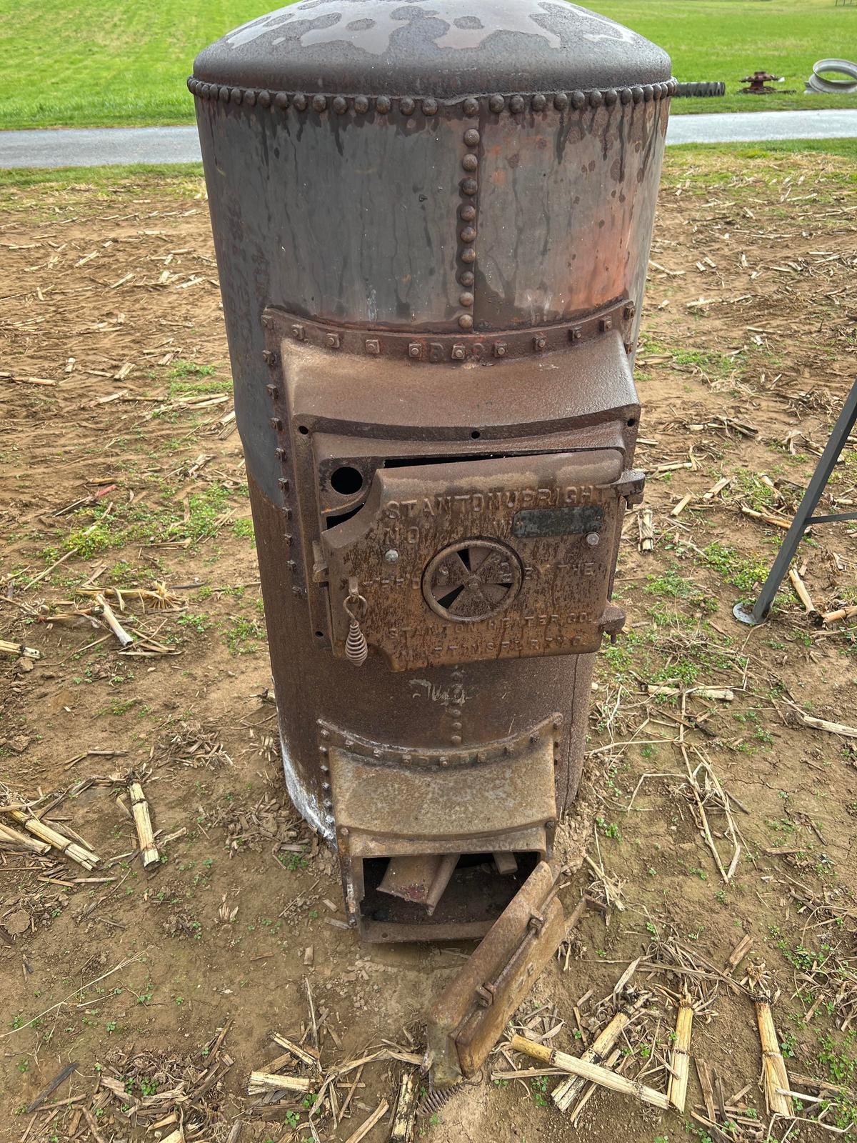 Coal furnace boiler