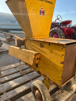 IH wood chipper