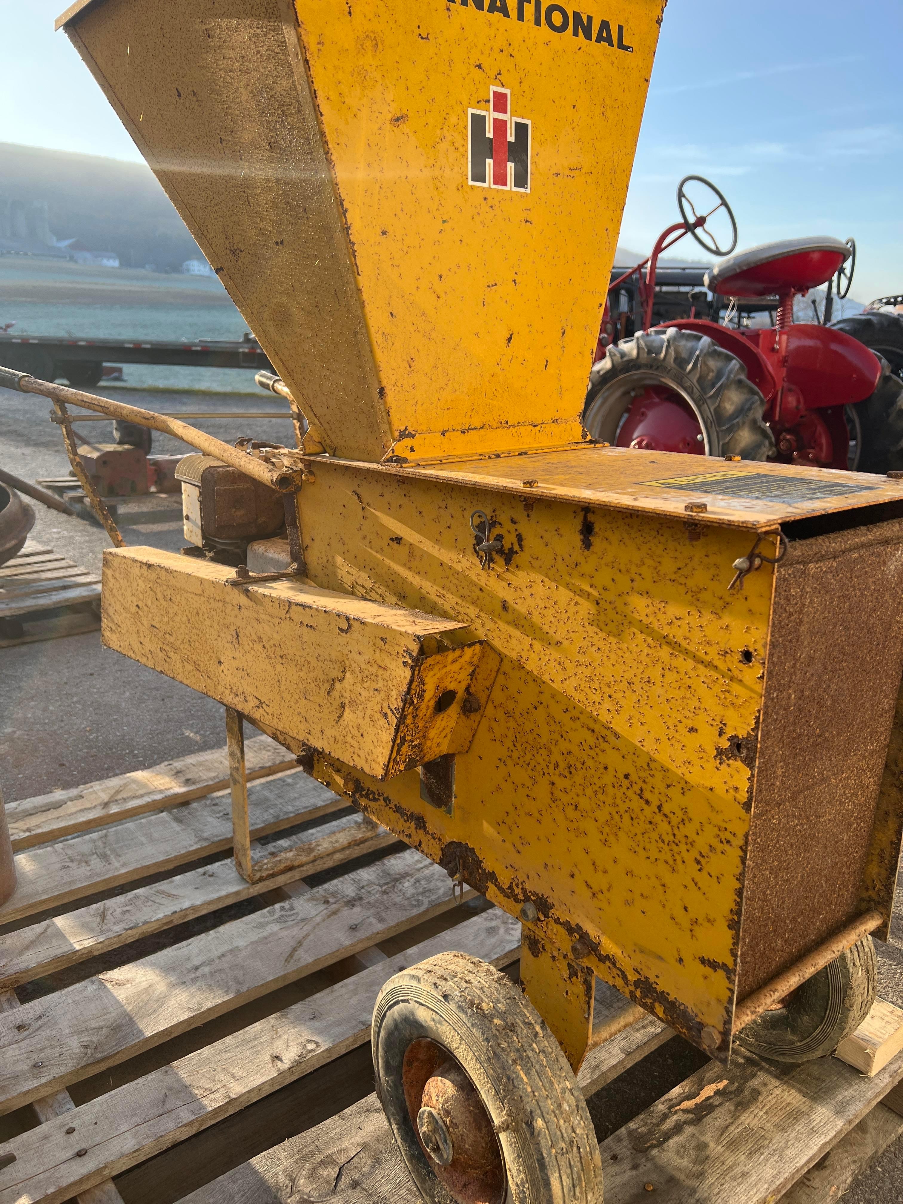 IH wood chipper
