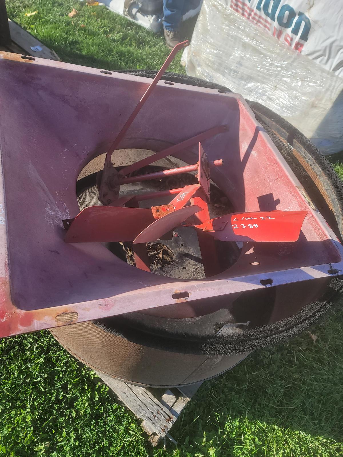 Rotary air screen parts