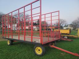 18 ' hay rack by Kreider Mfg Manheim PA