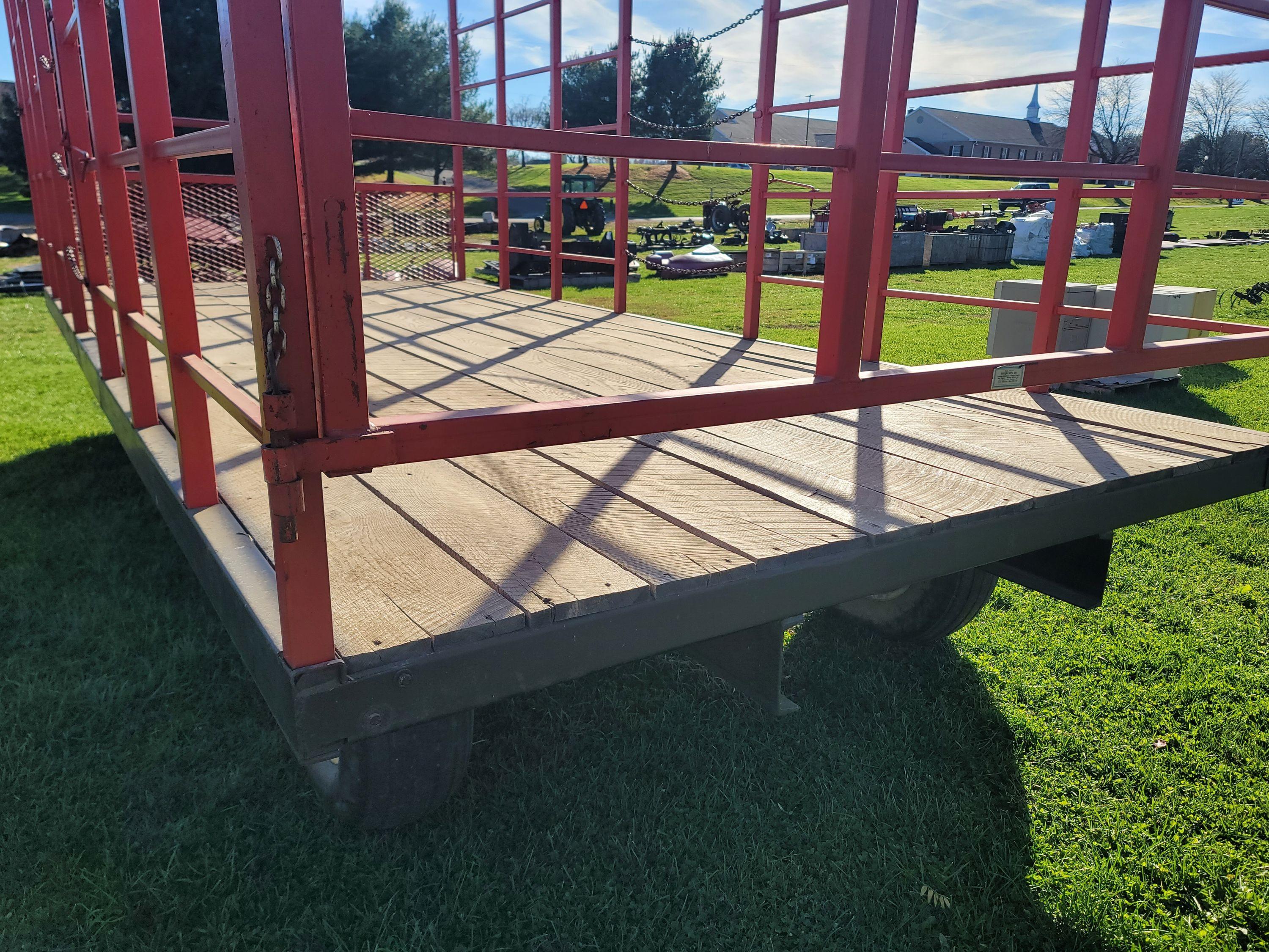 18 ' hay rack by Kreider Mfg Manheim PA