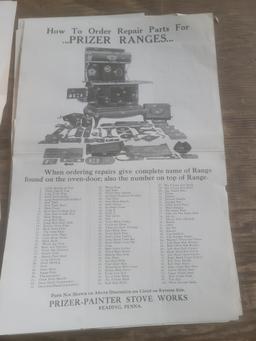 How to Order Repair Parys Prizes Ranges Posters