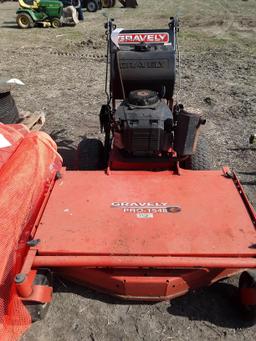 4 ft Gravelly walk behind mower