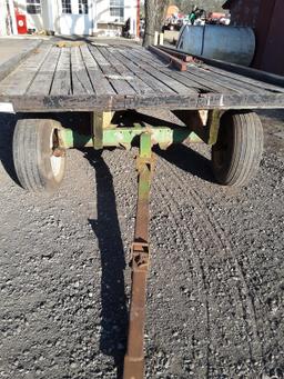 Flatwagon 8 ton John Deere running gear