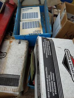 Pallet of Briggs & Stratton & Kohler misc parts