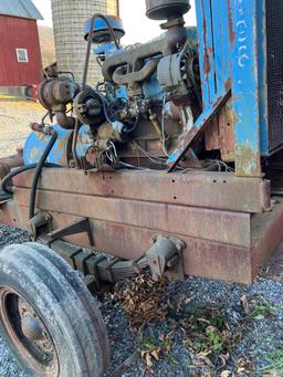 Gas powered compressor