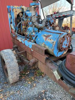 Gas powered compressor