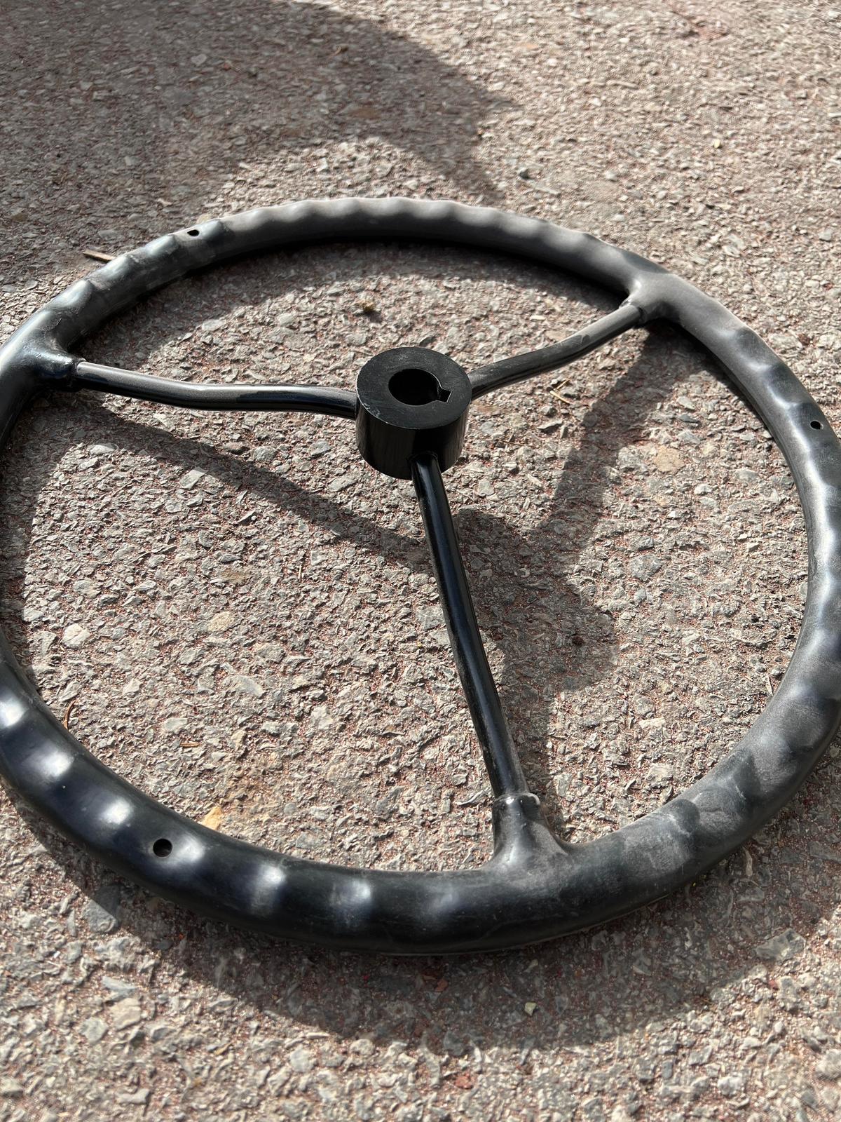 IH steering wheel, new