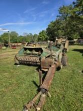 John Deere 14T baler w/bale thrower