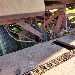New Holland bale stacker.
