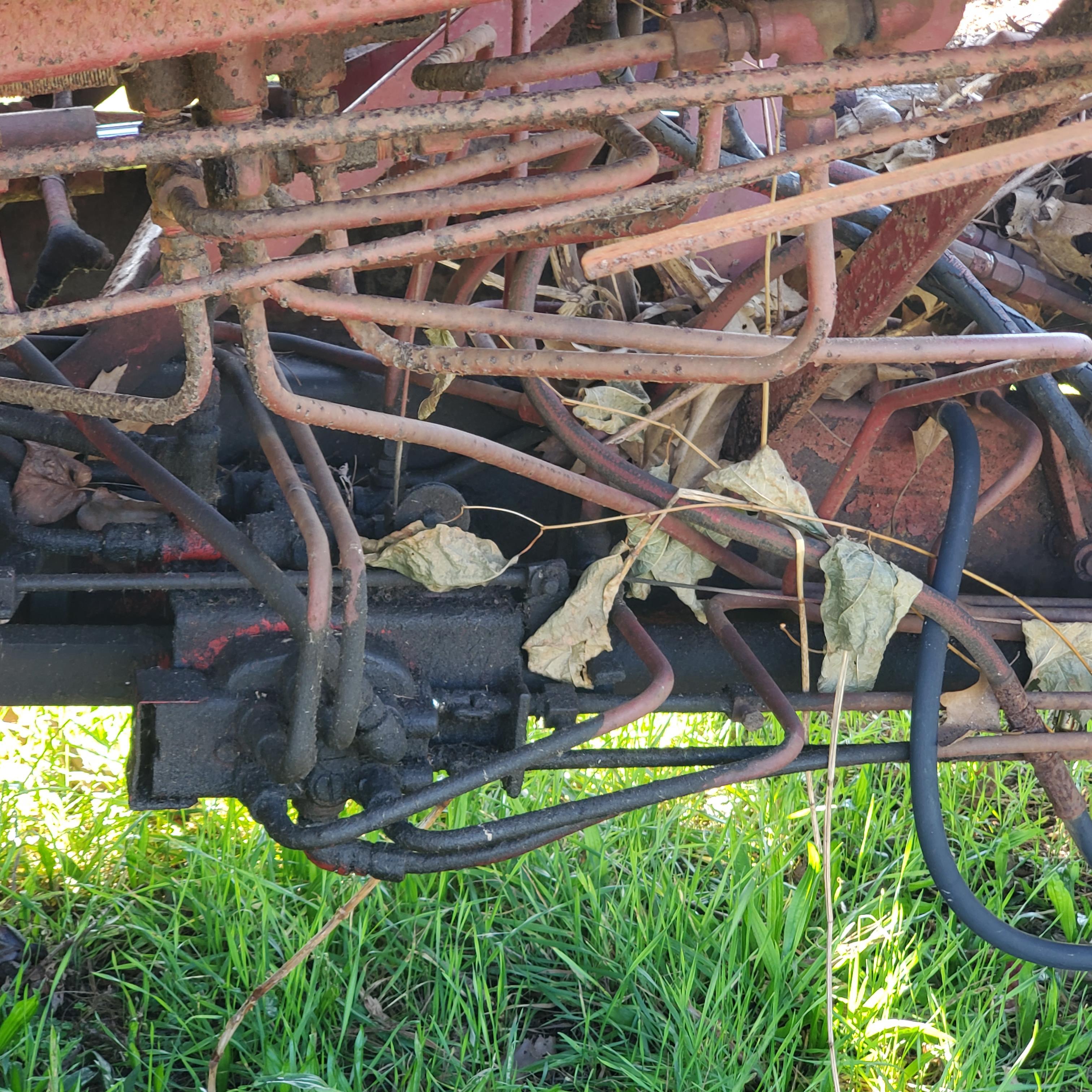 New Holland bale stacker.
