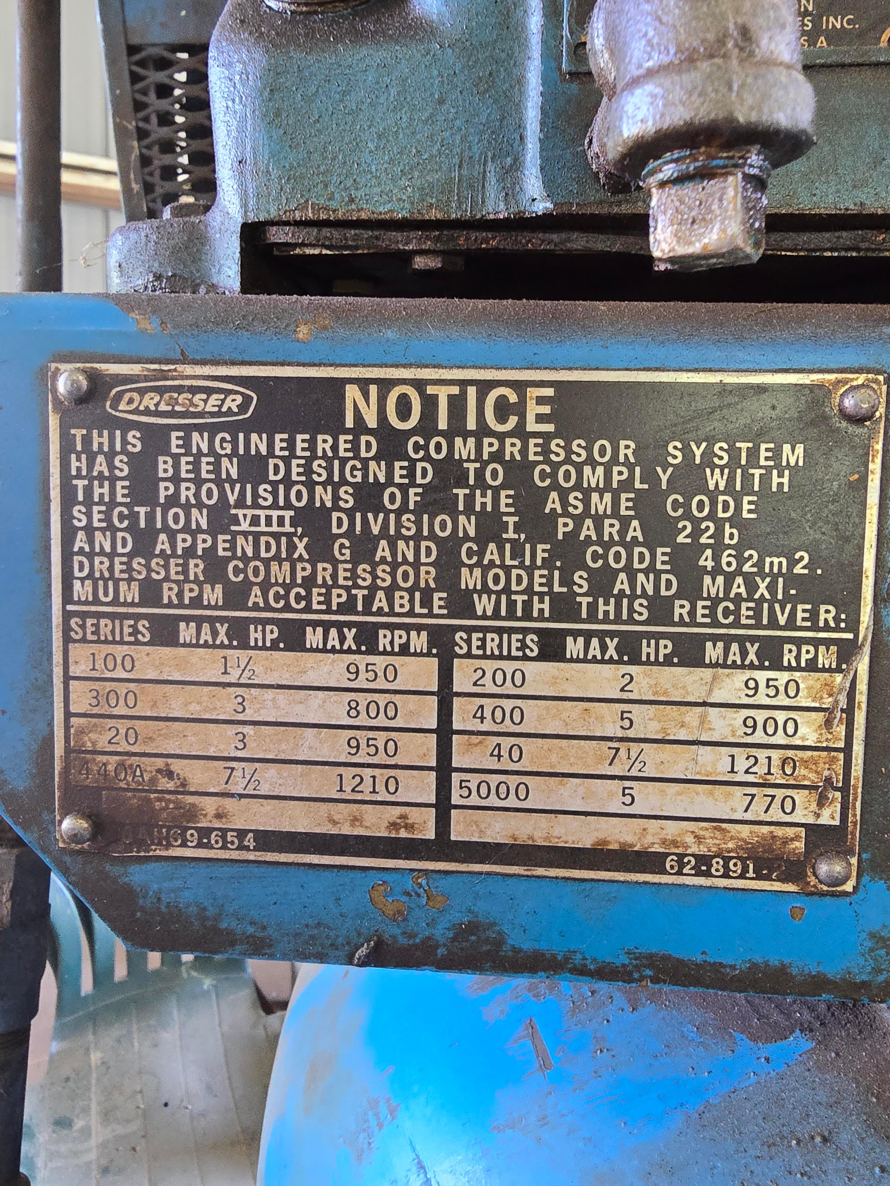 Wayne air compressor.