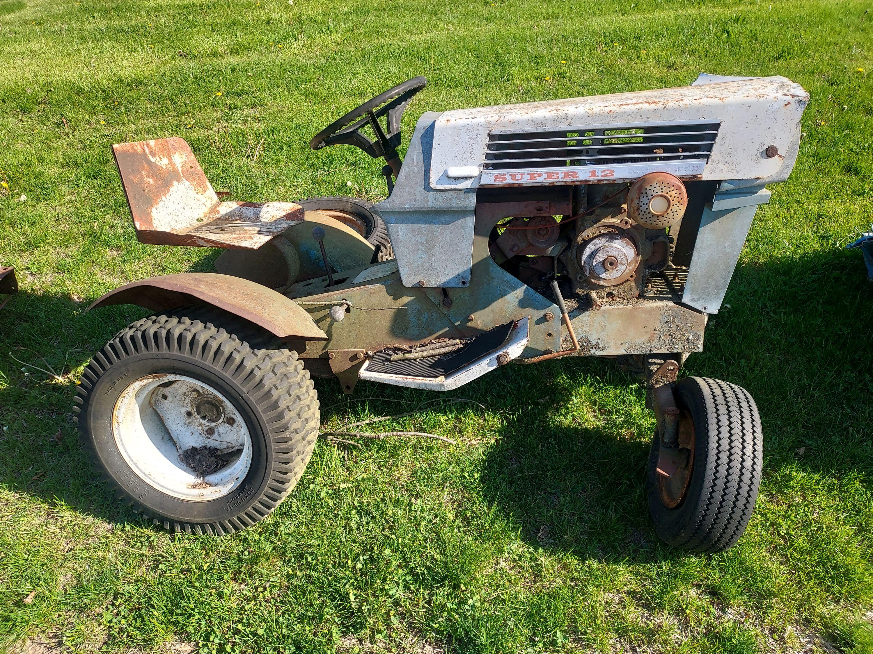 Sears Super 12 parts tractor