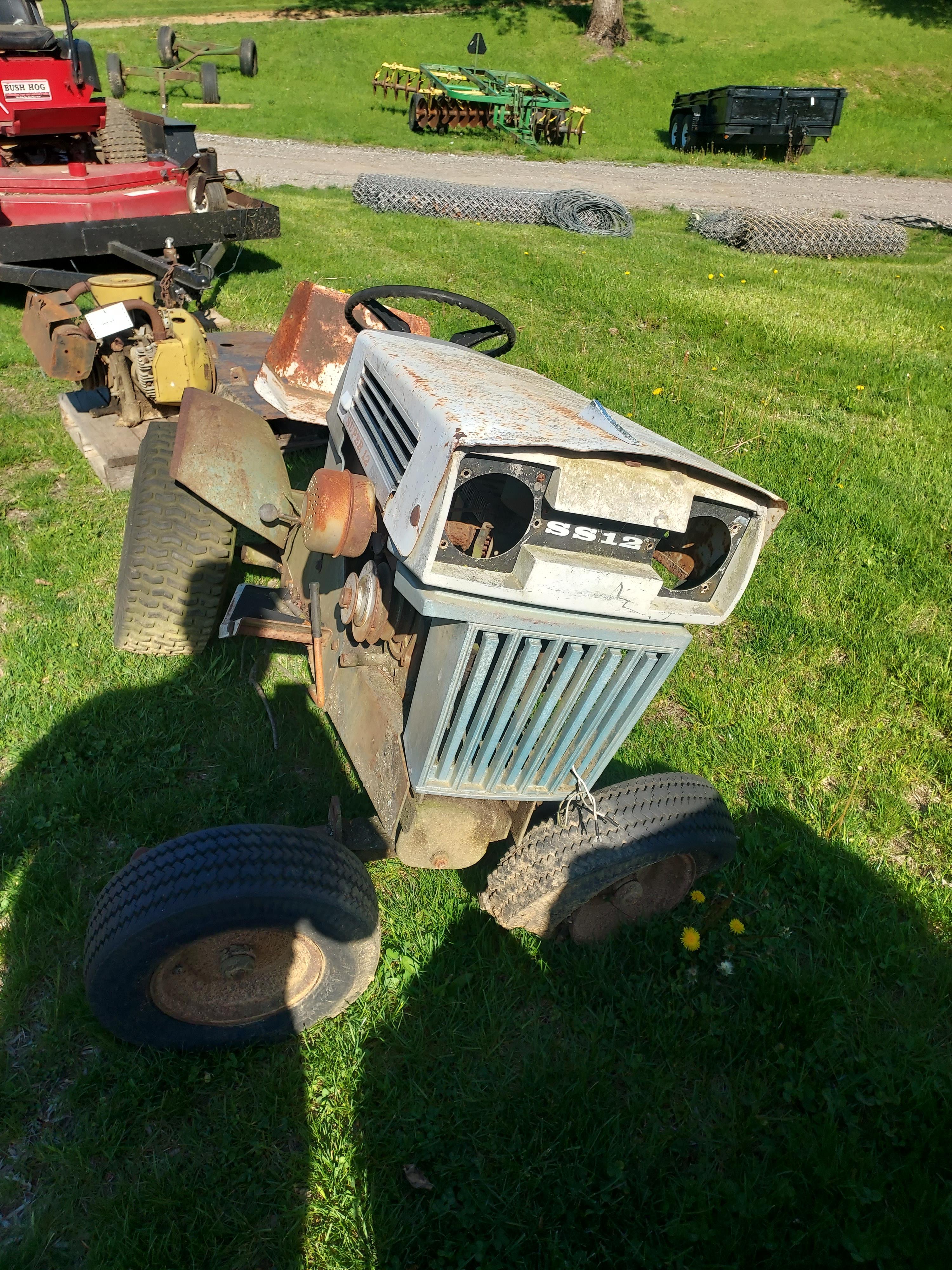 Sears Super 12 parts tractor