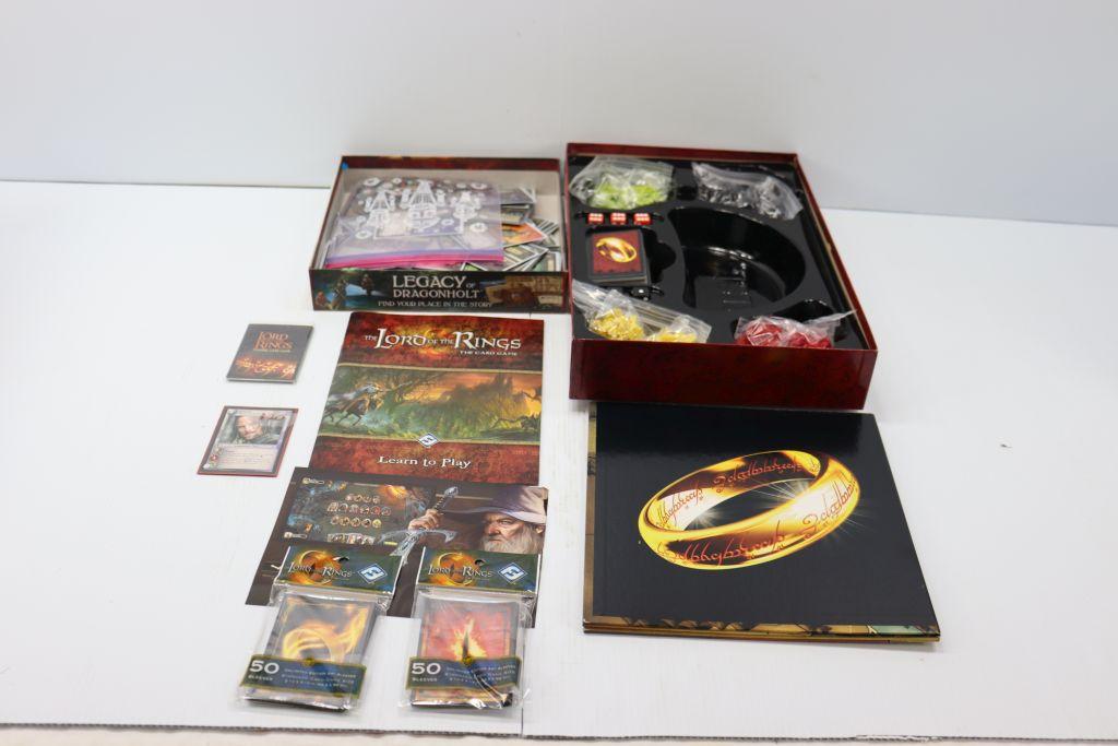 The Lord of the Rings Risk and The Card Game