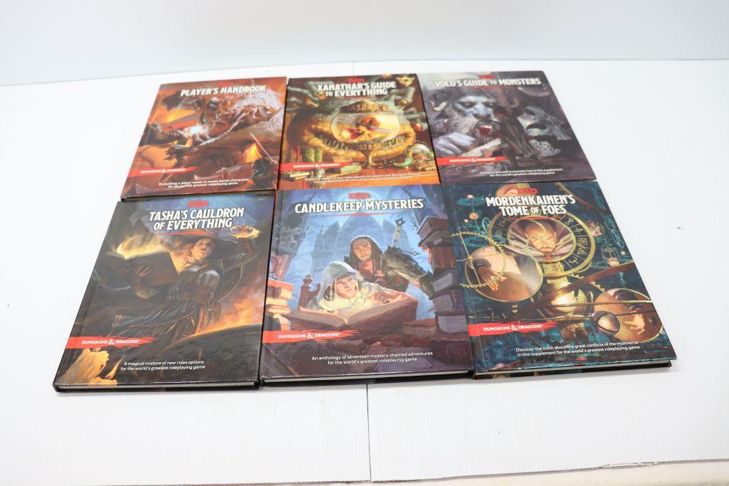 D&D 5th Edition Rulebooks and DM Screen