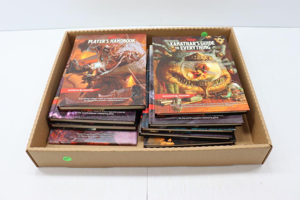 D&D 5th Edition Rulebooks and DM Screen