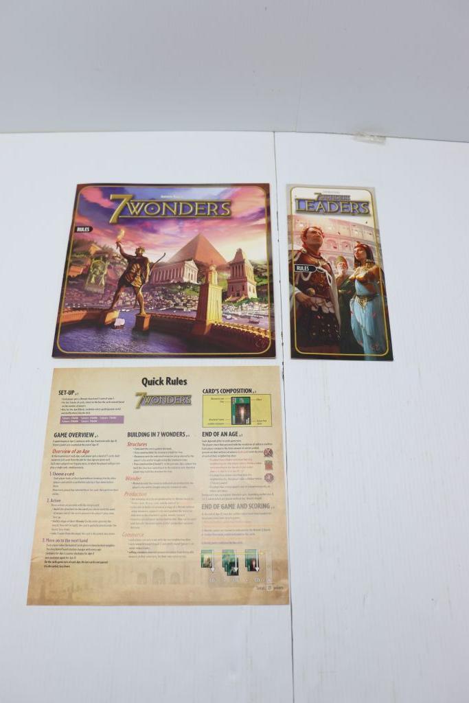 7 Wonders games