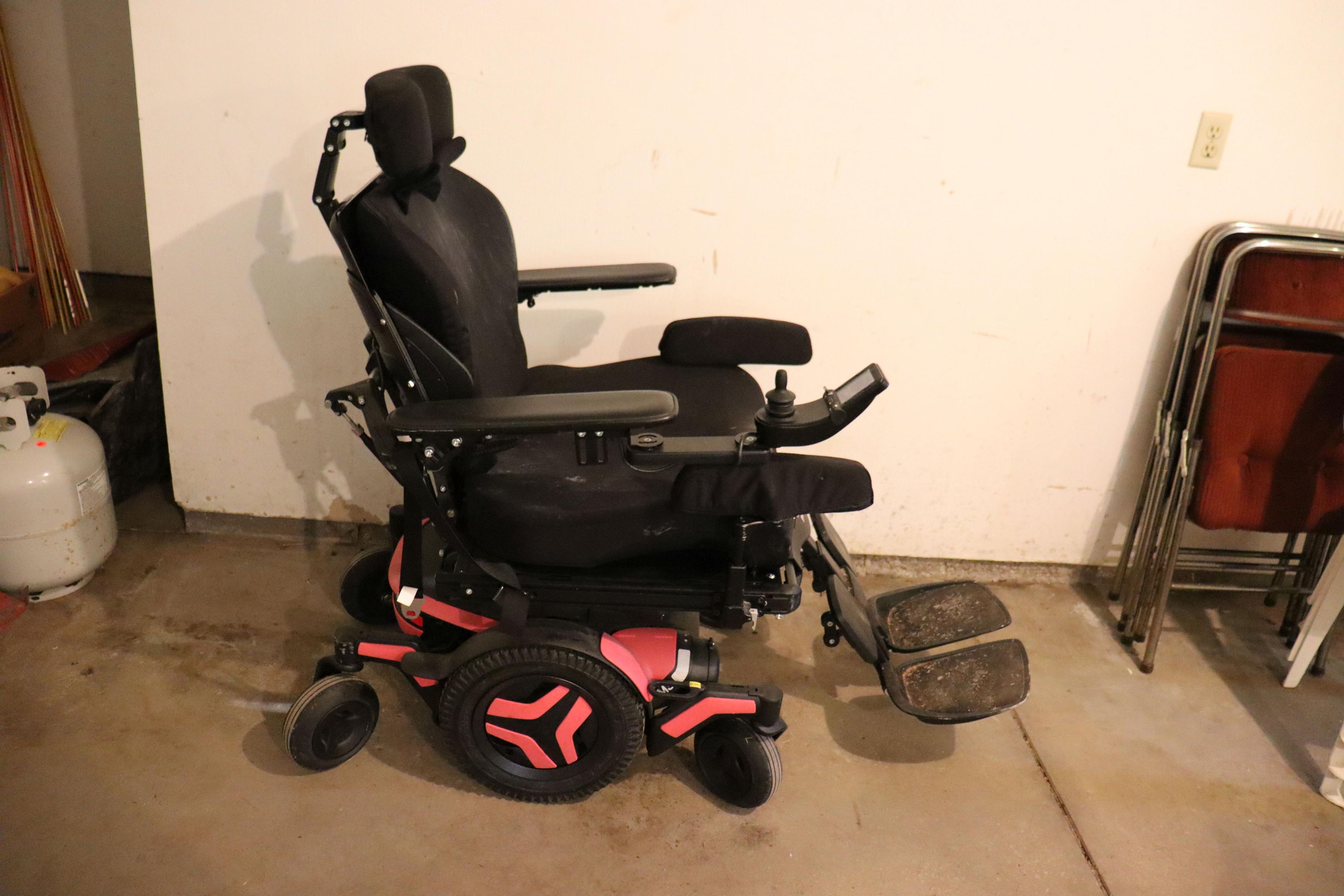 2022 Permobil M3 Corpus electric wheelchair