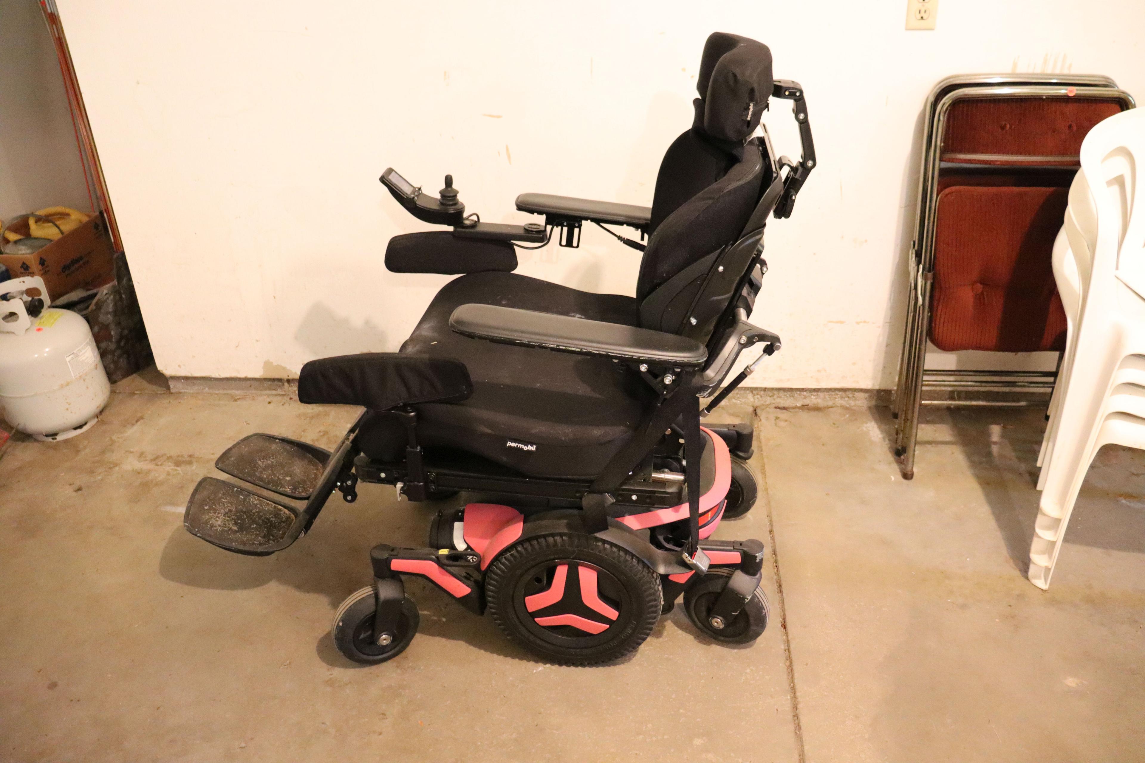 2022 Permobil M3 Corpus electric wheelchair