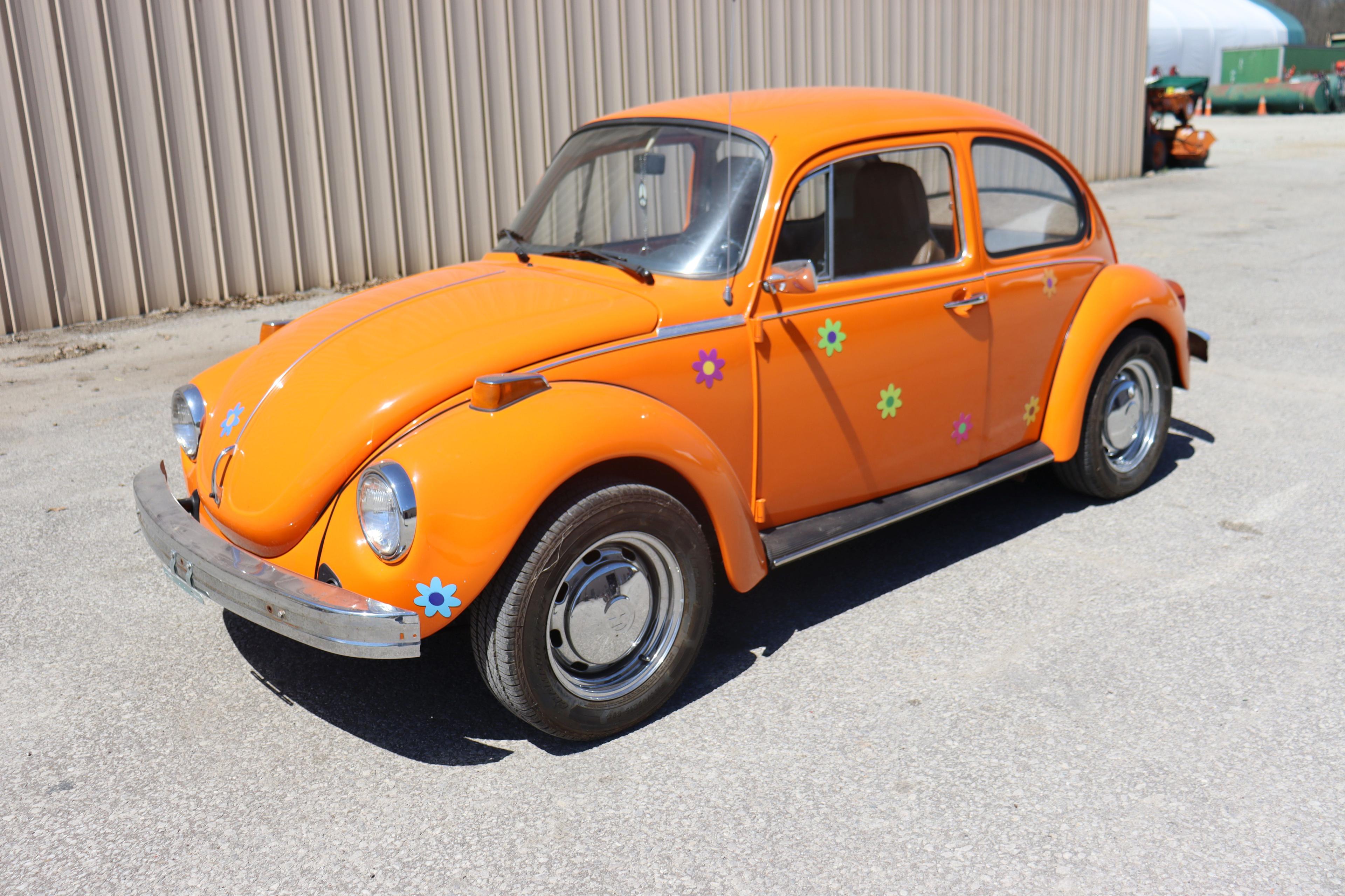 1974 Volkswagen Beetle  4 speed manual transmission, 54,390 miles, VIN - 13