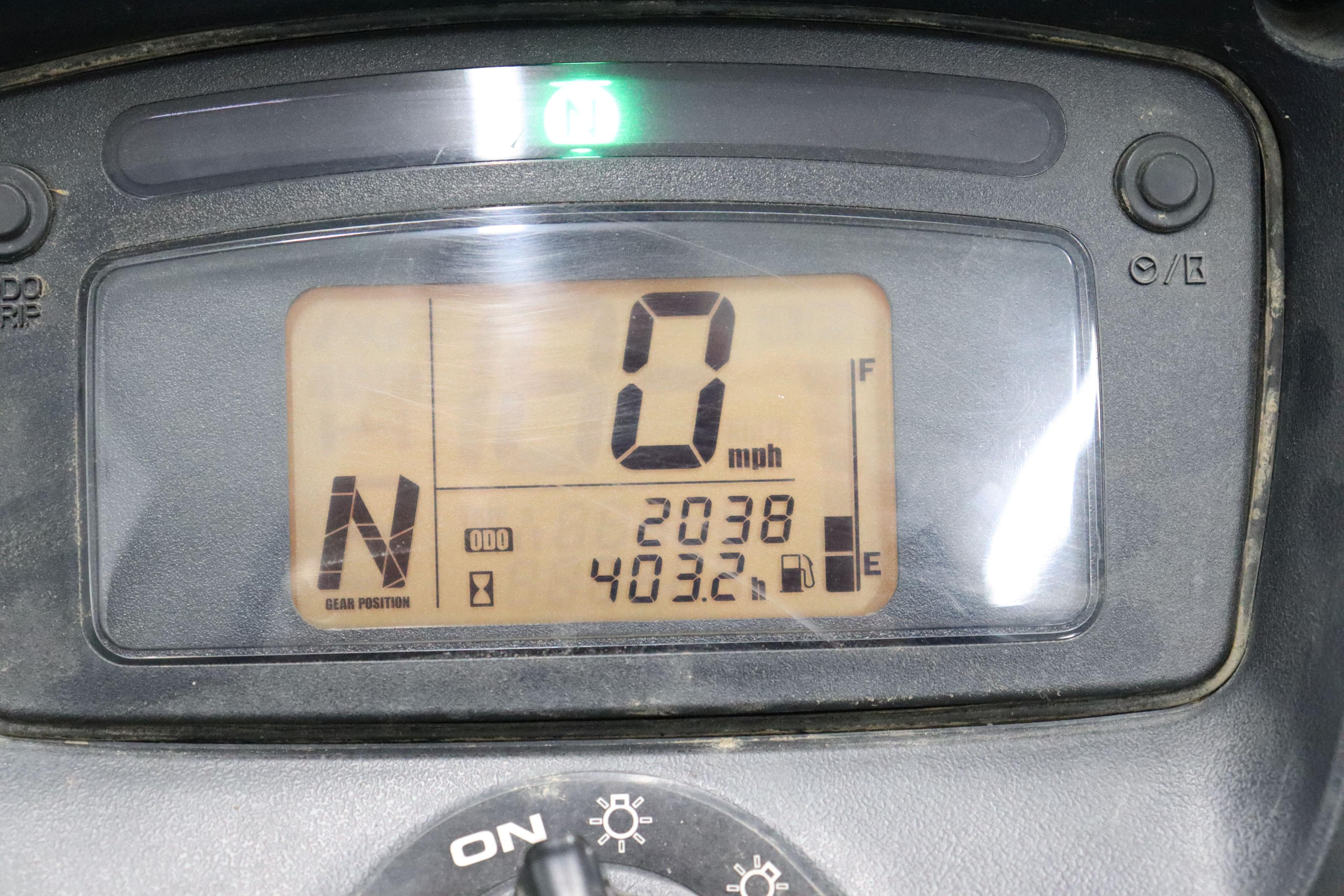 2006 Suzuki King Quad 700 4 x 4, miles - 2,038 fuel injected, VIN - 5SAAP41