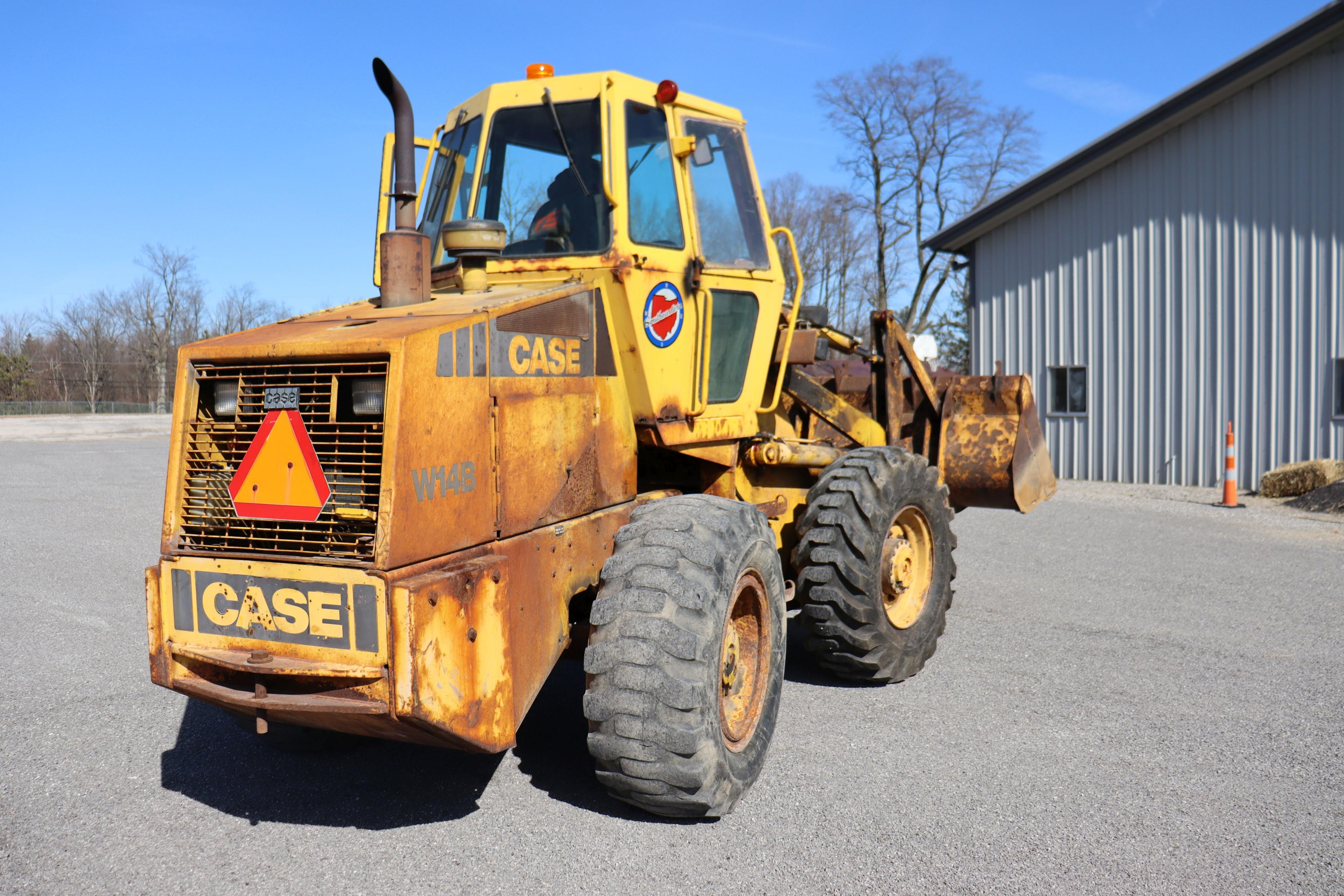 1990  Case  W14B wheel loader, 6,187 hours, serial number - JAB008808