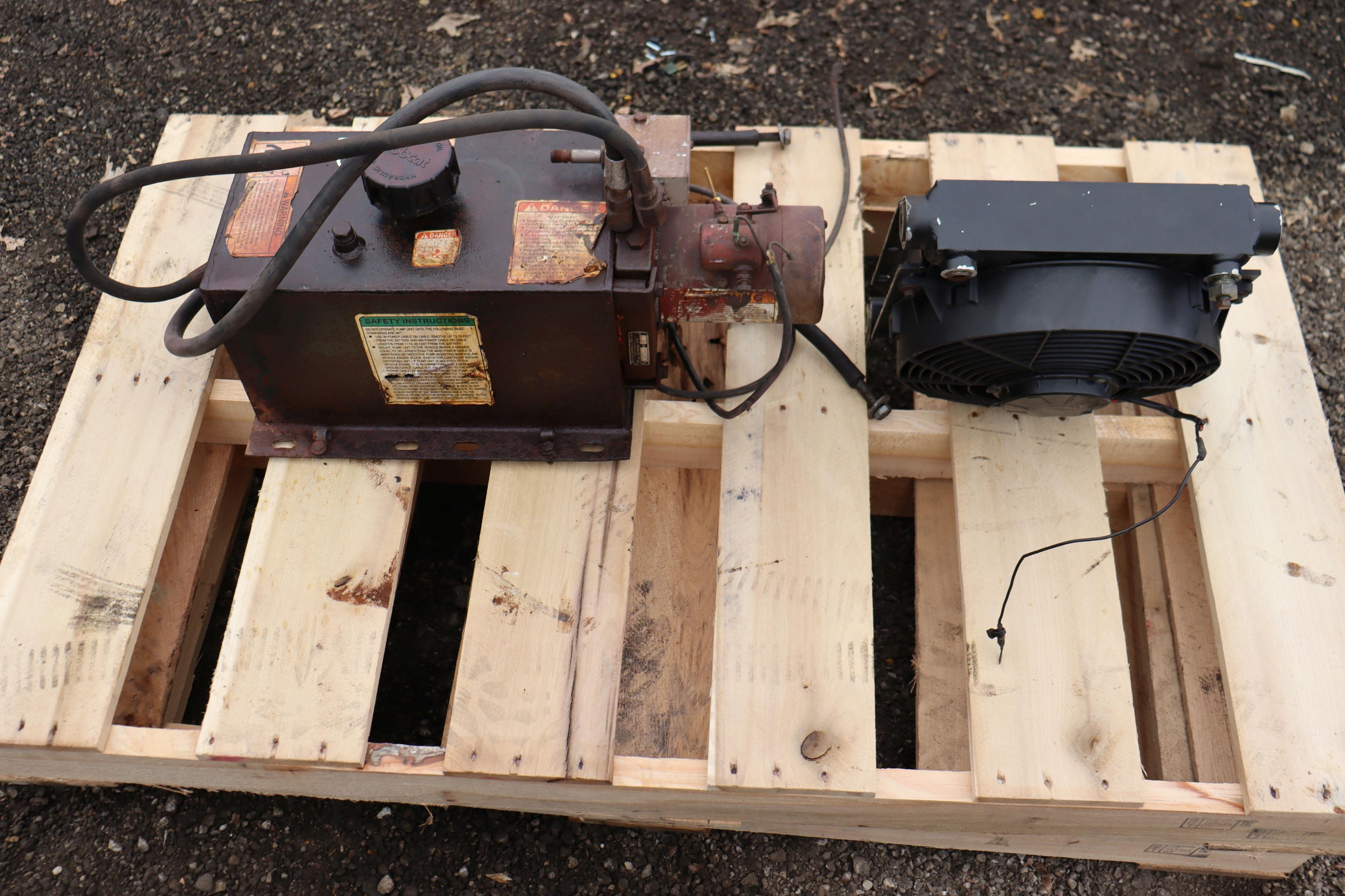 Hydraulic trailer pump or power unit