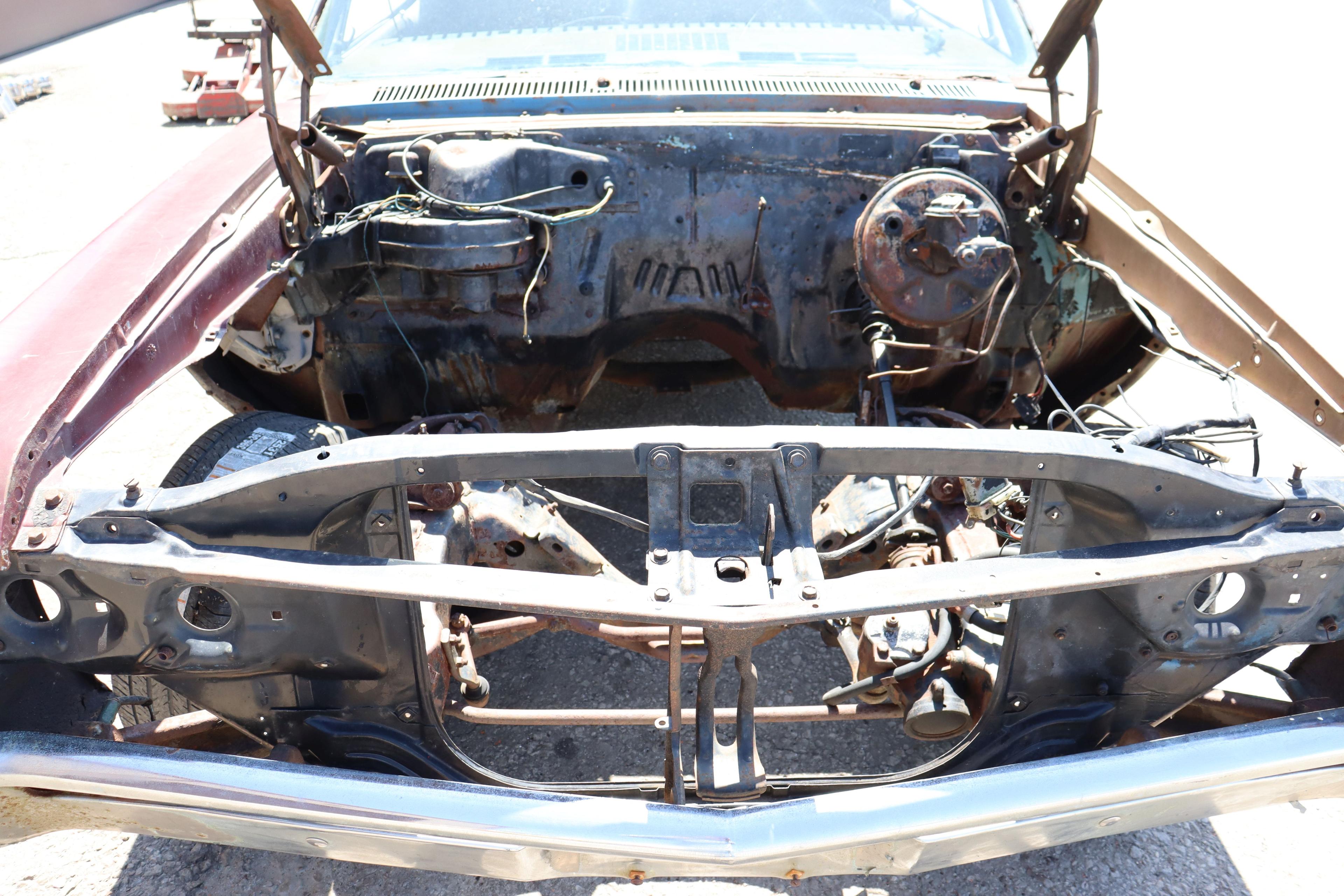 1967 Chevy Chevelle complete rolling parts car. **NO TITLE** VIN 136177A165