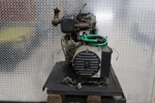 Yanmar 3-cylinder diesel engine with attached  6500W generator