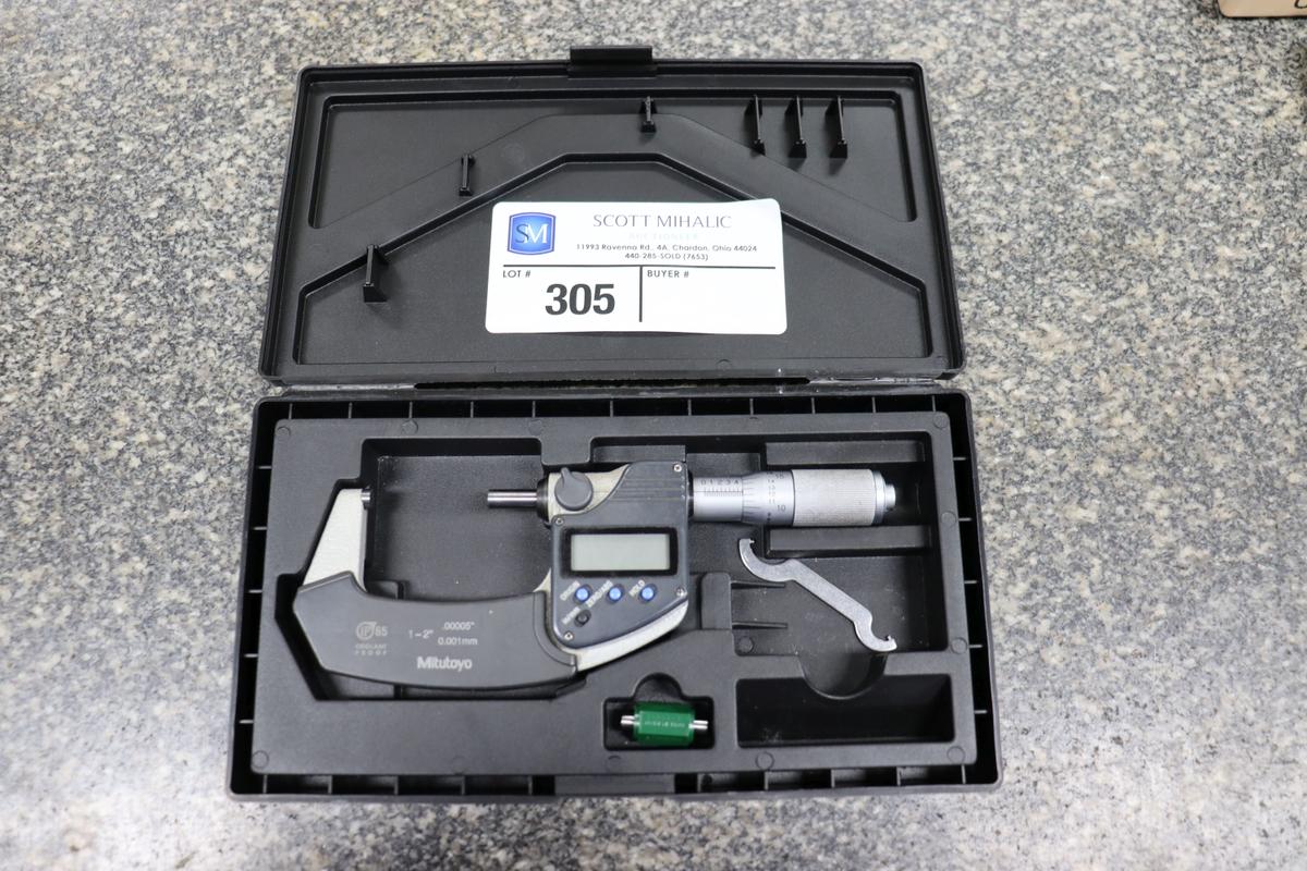 Mitutoyo digital micrometer