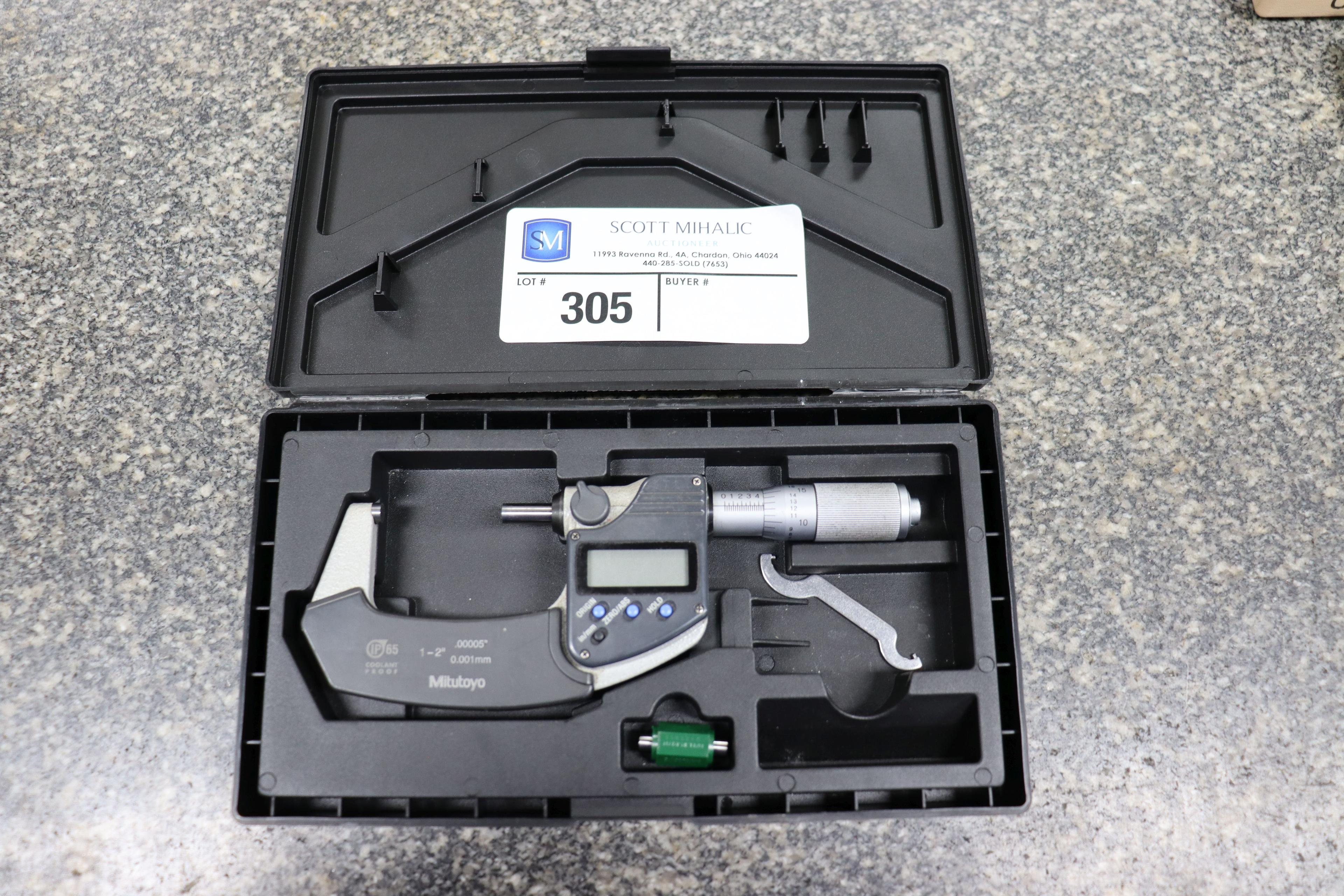 Mitutoyo digital micrometer