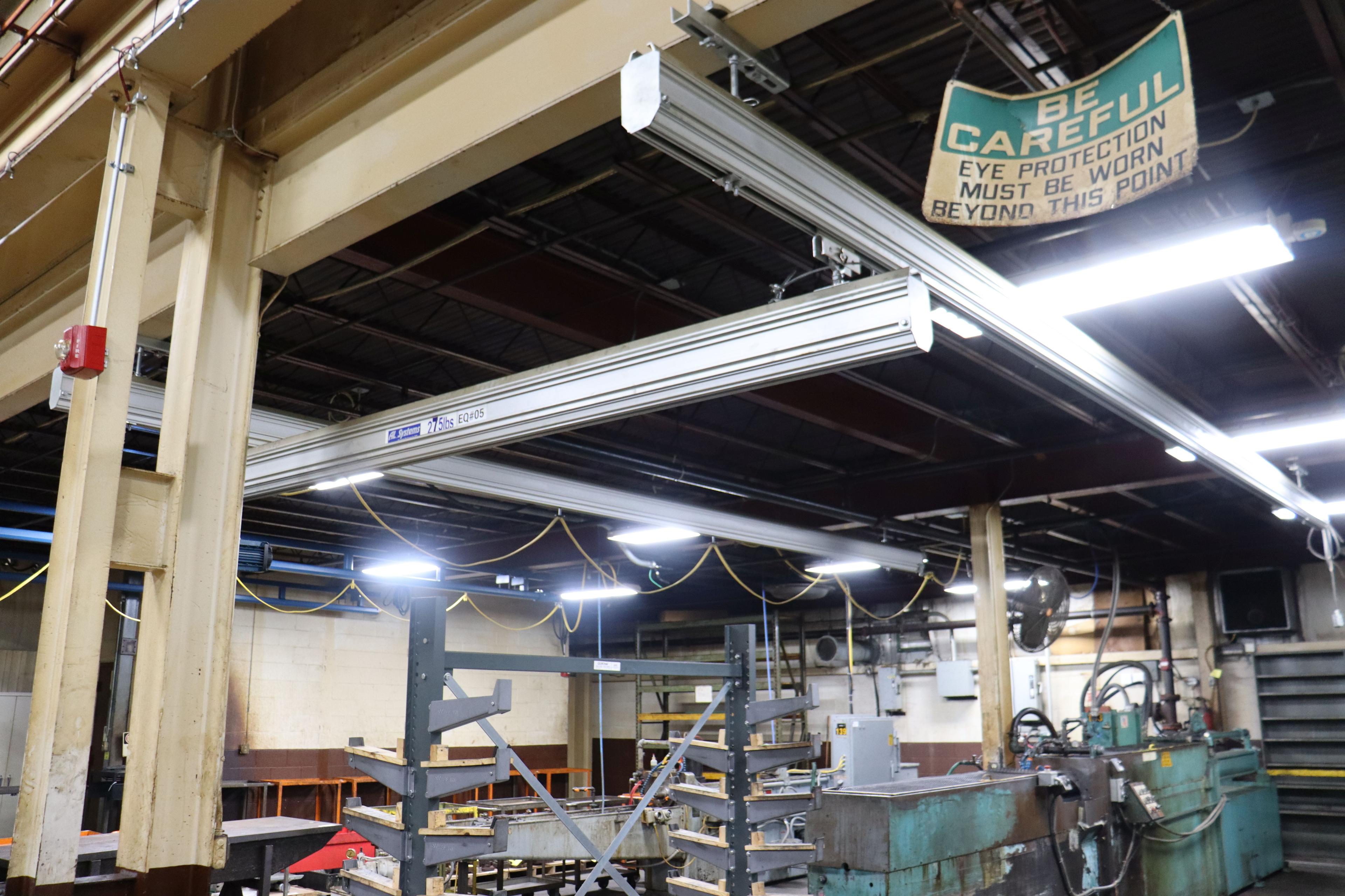 Al System aluminum rail crane