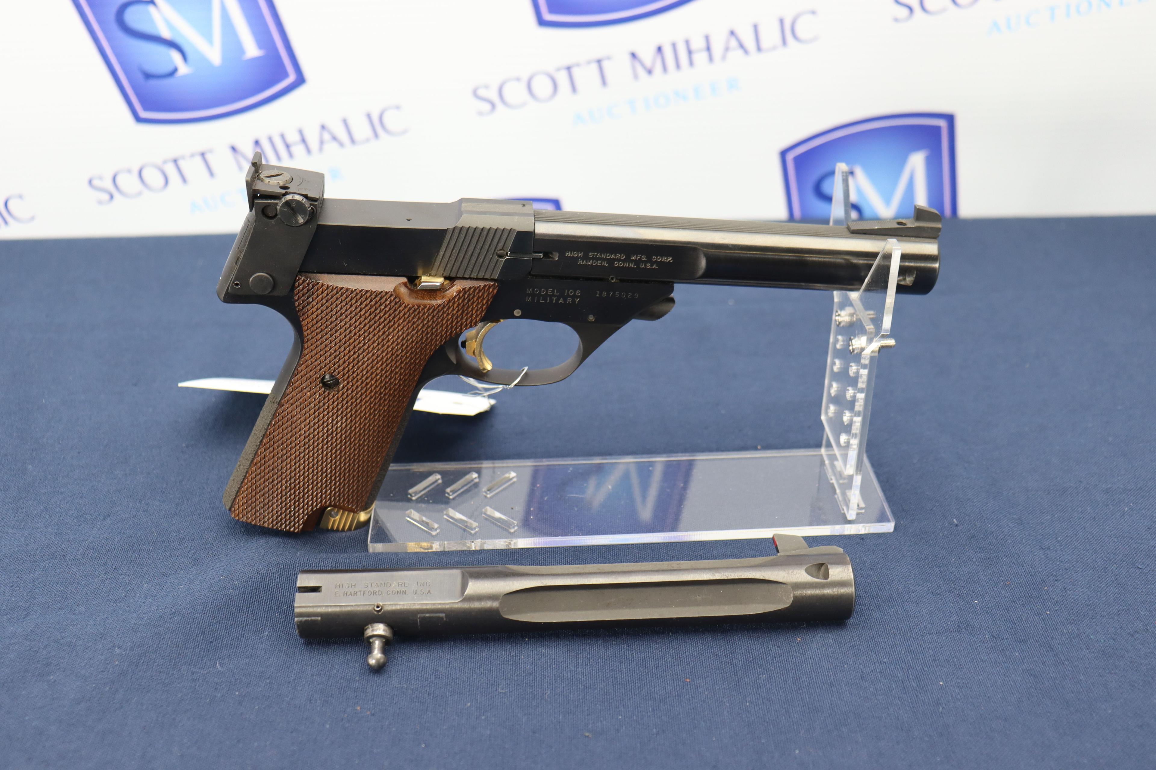 High Standard Supermatic Trophy Model 106 Military, cal. 22