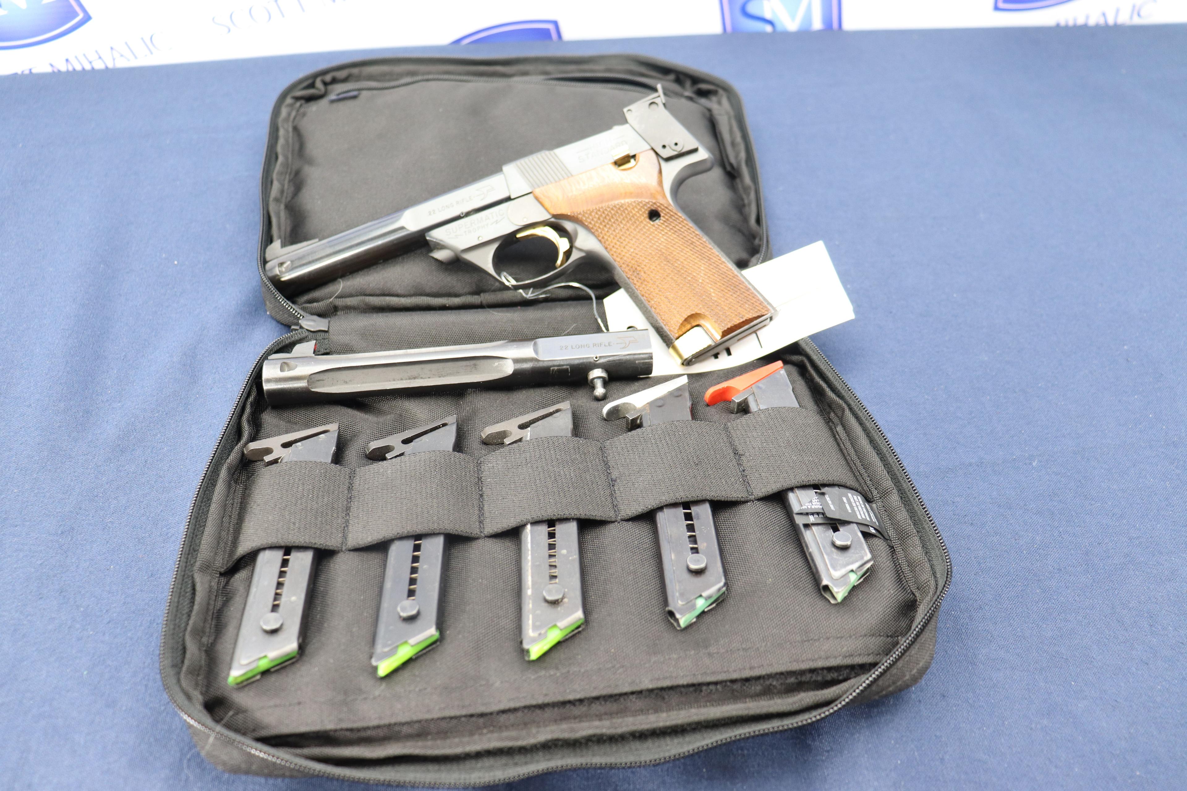High Standard Supermatic Trophy Model 106 Military, cal. 22
