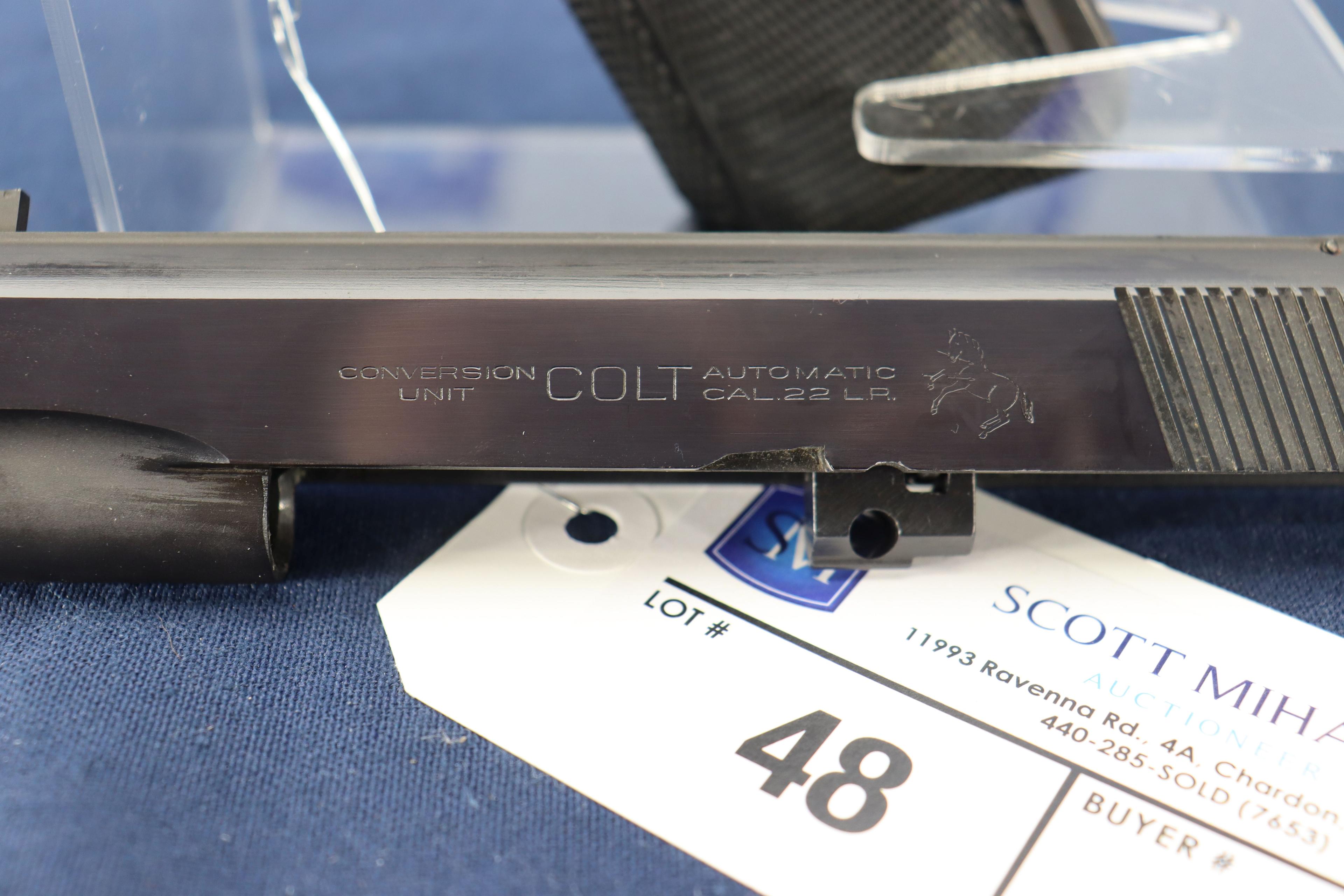 Colt Government Model MKIV Series 70, cal, 45/22