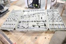 Cresent wrench and socket set