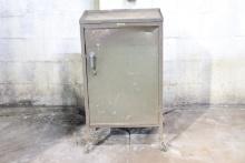 Lyon cabinet w/ casters