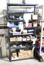 Metal shelving