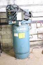 Curtis air compressor, 7 1/2 hp, 24" x 48", 80 gal