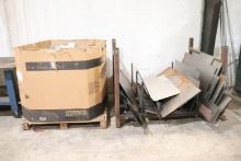 Assortment of aluminum covers & sheet metal