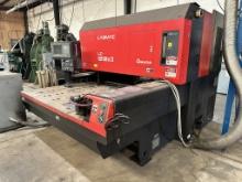 Amada LASMAC, CNC laser cutter , Fanuc 16-L controls