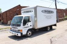 1995  Isuzu NPR box truck, miles - 154,337