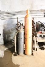 Cutting torch cart